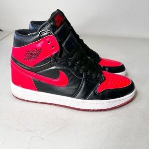 Nike Air Jordan 1 Retro High Bred 2020 Women’s Size 8 Men’s Size 7 Sneakers